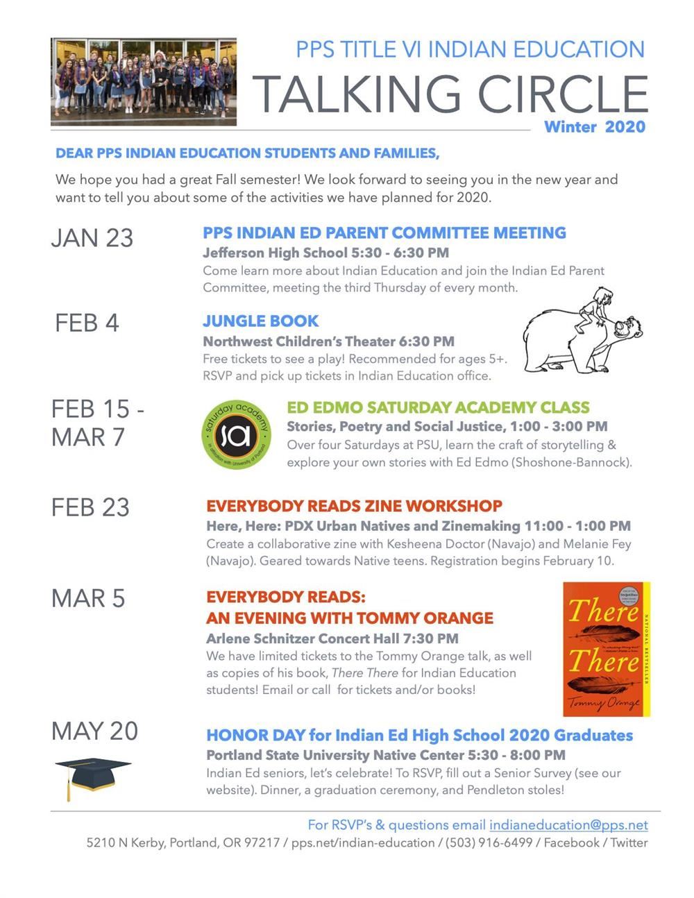 Winter Talking Circle